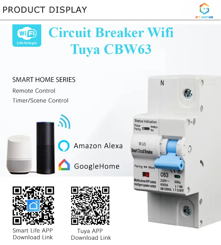 APTOMAT Cầu Dao Tổng Điều Khiển Qua Wifi 2 APTOMAT Cầu Dao Tổng Điều Khiển Qua Wifi