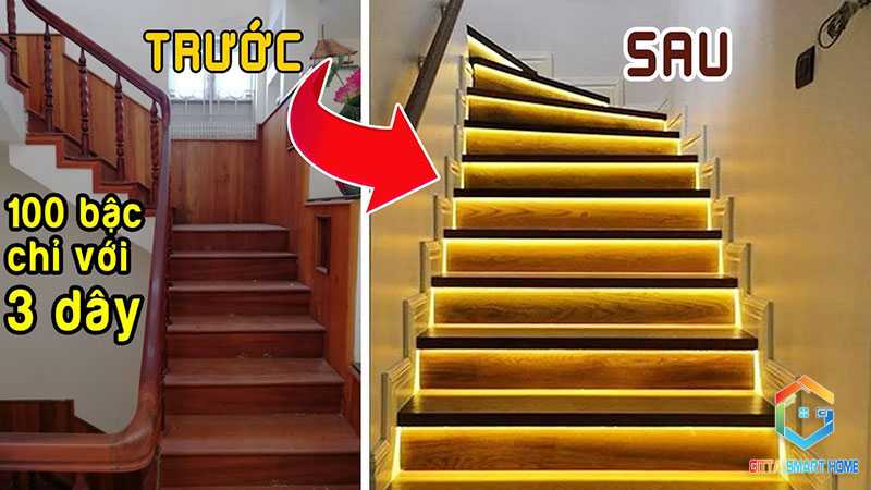 Đèn Cầu Thang Thông Minh Tự Động - GITTA Smart Home Đèn Cầu Thang Thông Minh Tự Động - GITTA Smart Home