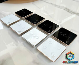 CÔNG TẮC GITTA Chữ Nhật/Vuông – Trắng/Đen