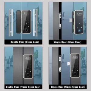 Khoá vân tay cửa kính cường lực TTLOCK