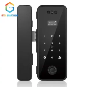 Khoá vân tay cửa kính cường lực Tuya A16 face ID
