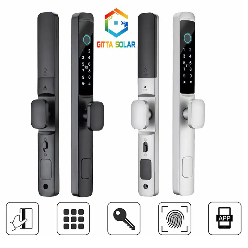 Khoá vân tay cửa nhôm Tuya S608 V