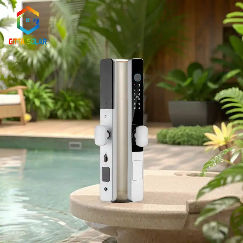 Khoá vân tay cửa nhôm Tuya S608 V