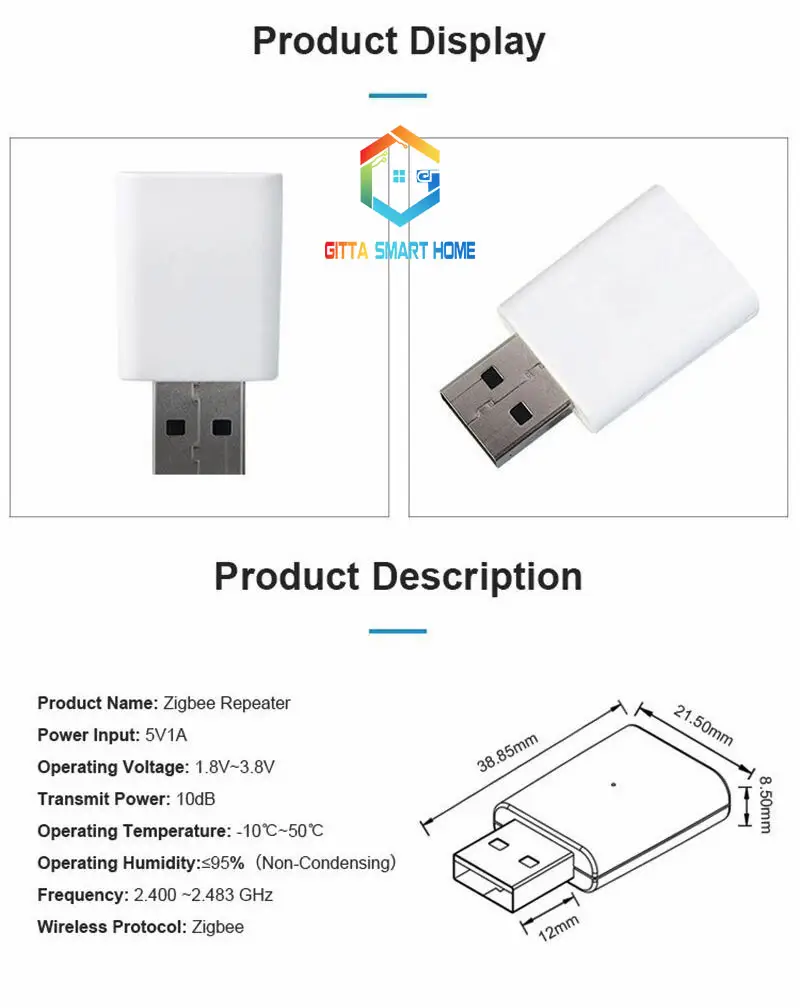 Thiết bị khuyết đại sóng Zigbee 10 Thiết bị khuyết đại sóng Zigbee